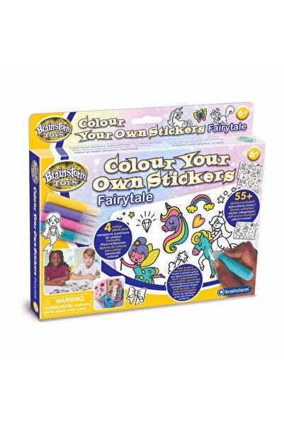 Brainstorm Coloreaza abtibilduri - Taramul basmelor