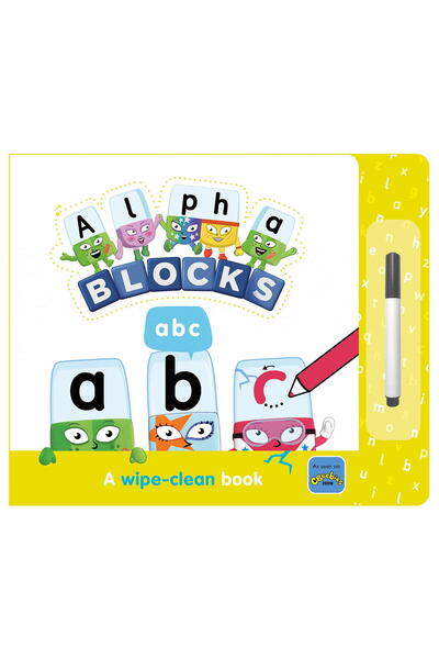 Alphablocks Carticica Scriu si sterg - ABC