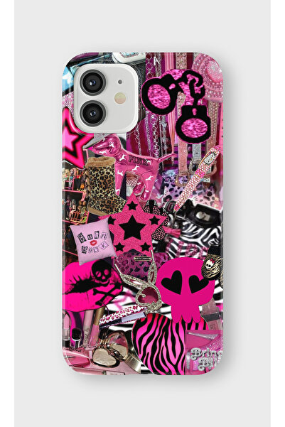 lelia حافظة هاتف شفافة مطبوعة متوافقة مع هاتف iPhone 12 Mini |   مجموعة كروما...