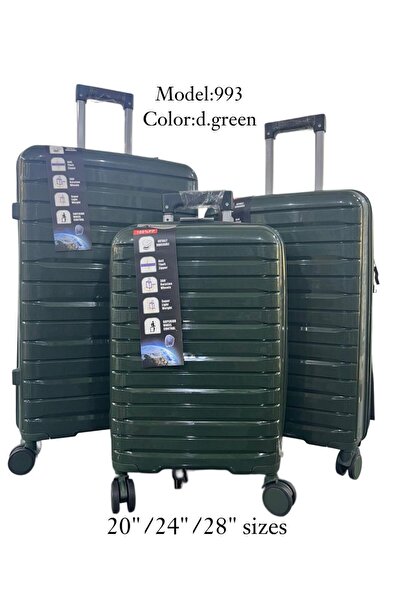ELEGANT G Luggage Travel Suitcase Trolley Bag – Set of 3 pcs – With Spinner W...