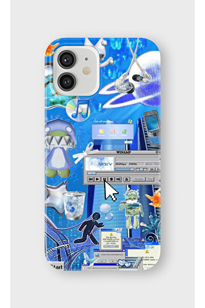 lelia حافظة هاتف شفافة مطبوعة متوافقة مع هاتف iPhone 12 Mini |   مجموعة AeroG...