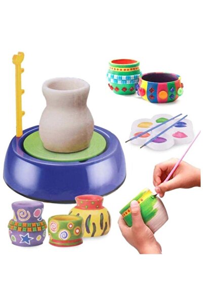 Generic ZAMZIN Kids Electric Pottery Wheel Kit