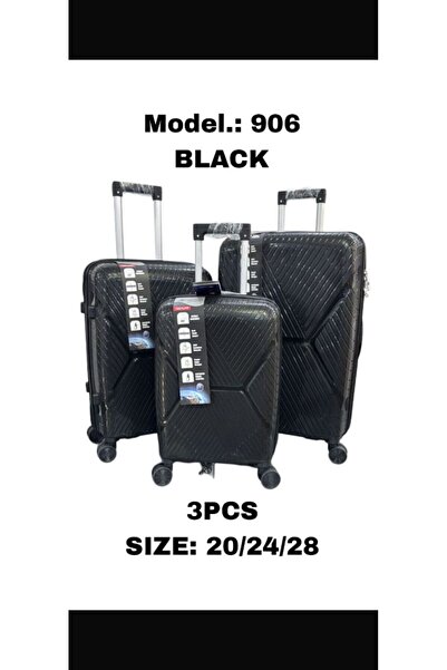 ELEGANT G Luggage Travel Suitcase Trolley Bag – Set of 3 pcs – With Spinner W...