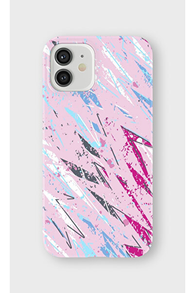 lelia حافظة هاتف شفافة مطبوعة متوافقة مع هاتف iPhone 12 Mini |   مجموعة كولور...