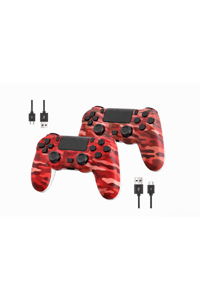 SFL Product Kamuflaj Desenli PS4 Oyun Kolu 2’li Set – PS4 / PS4 Slim / PS4 Pro / PC Uyumlu