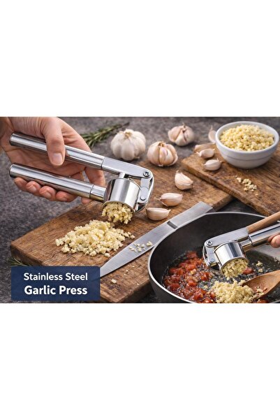 Senz Garlic Masher with Stainless Steel Chamber