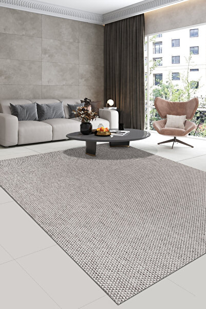 Halispecial Valys Sisal Tarz -Taş Gri-Dekoratif-Salon,Oturma Odası-Koridor-Ha...