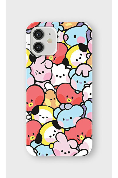 lelia حافظة هاتف شفافة مطبوعة متوافقة مع هاتف iPhone 12 Mini |   مجموعة: كاوا...