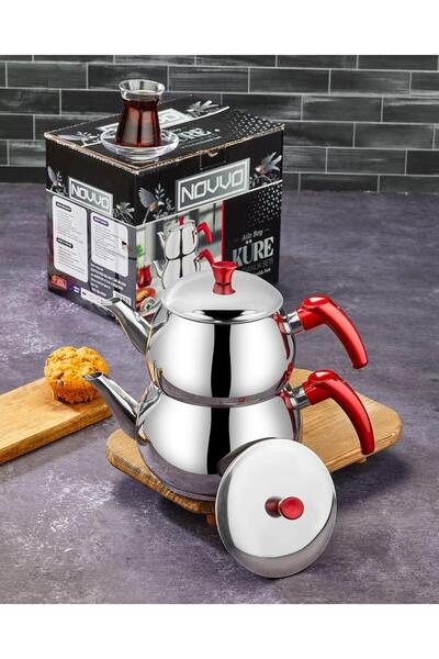 NOVVO Aile Boy Çaydanlık Seti