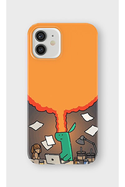 lelia حافظة هاتف شفافة مطبوعة متوافقة مع هاتف iPhone 12 Mini |   مجموعة: Meme...