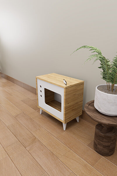 Mirobi Mose Kedi Evi Kafesi Köpek Evi, Tv Görünümlü Kedi Evi İç Mekan Evcil H...