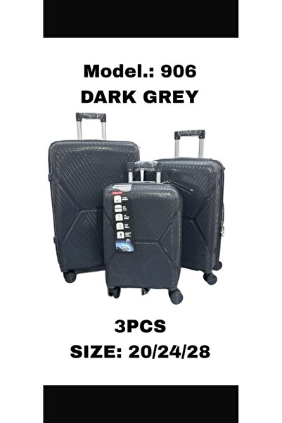 ELEGANT G Luggage Travel Suitcase Trolley Bag – Set of 3 pcs – With Spinner W...