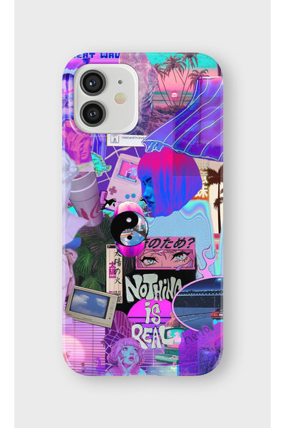 lelia حافظة هاتف شفافة مطبوعة متوافقة مع هاتف iPhone 12 Mini |   المجموعة: ني...