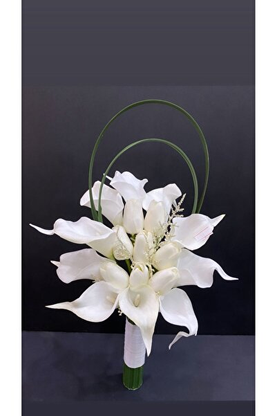 alreef geft Artificial bridal bouquet made of calla lilies and tulips