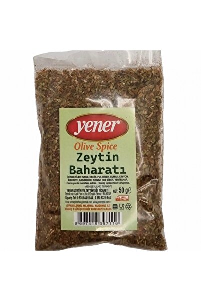 ahmet yener Zeytin Baharatı 50 gr