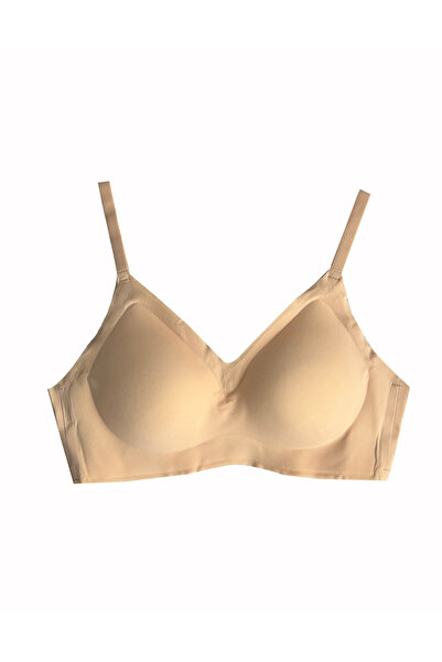 ALYA UNDERWEAR Дамски леко подплатен, с тънки презрамки, безшевен, лазерно из...