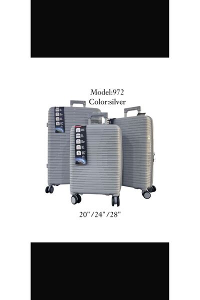 ELEGANT G Luggage Travel Suitcase Trolley Bag – Set of 3 pcs – With Spinner W...