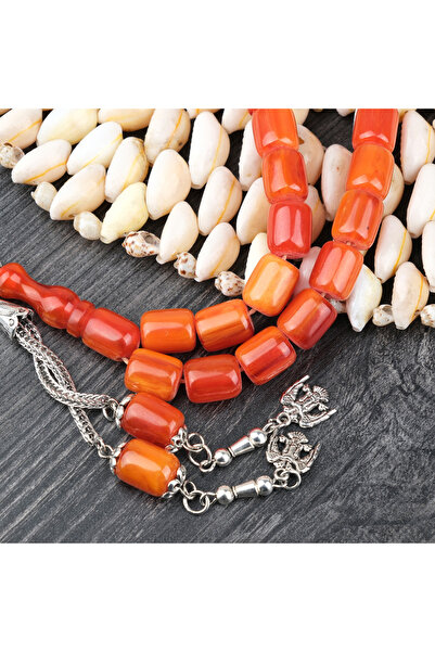 LapisDo Sparmări de rugăciune Sıkma Amber Alpaca cu ciucuri capsule croială 9...