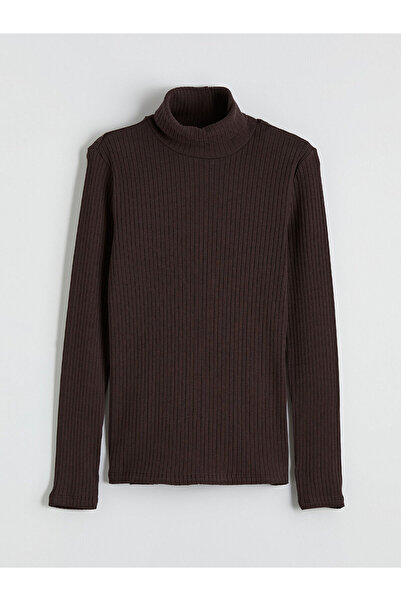 LC Waikiki Özmarka New Season Turtleneck Girl's T-Shirt
