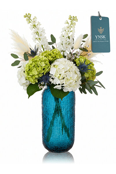 YNSK Lux |   PETRA |   Vază de sticlă importată 26 cm