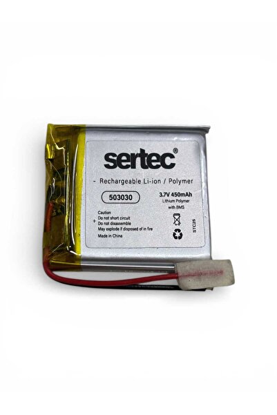 instatech Sertec 503030 3.7V 450mAh Li-Polymer Pil (Devreli/1.5A)