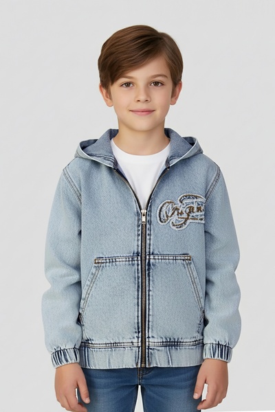 DMB BOYS & GIRLS Men's Denim Jacket 26Ydmb7672