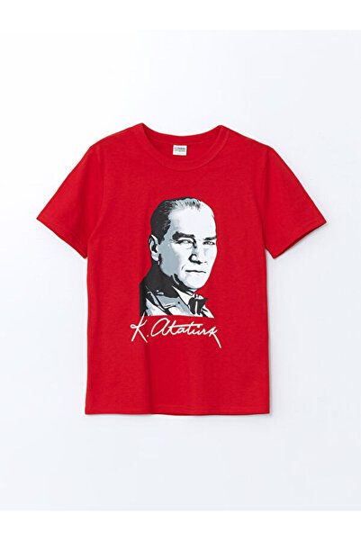 LC Waikiki تي شيرت للأولاد مطبوع عليه ستايل سايلفرز زيرو روبا ياكا أتاتورك من...