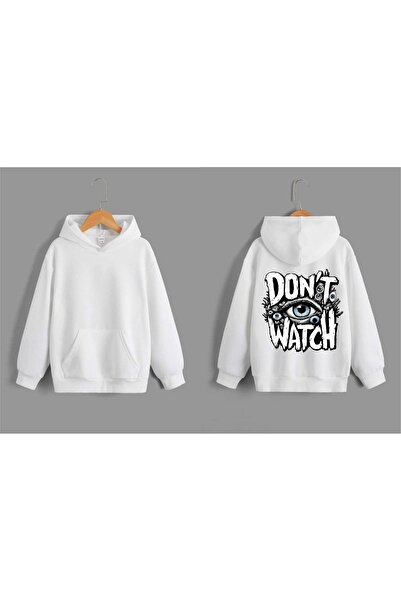 ELFERA Dont Watch Printed Sweat-Shirt