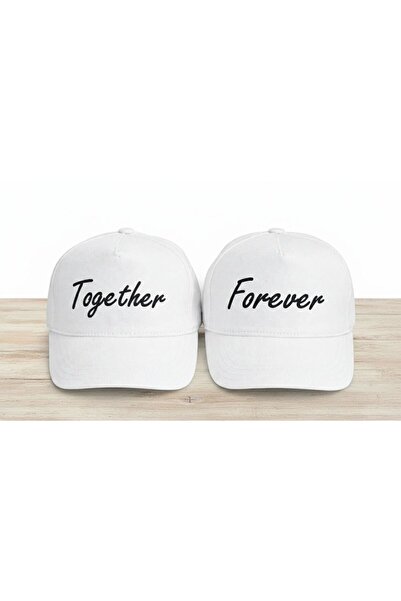 patasarım Șapcă de cuplu cu imprimeu Together&Forever