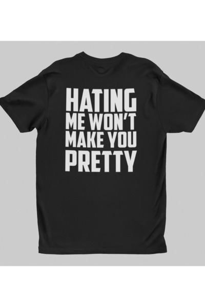 Generic (Unbranded) Tricou negru Malfini, mărime bărbătească M, imprimeu DTF