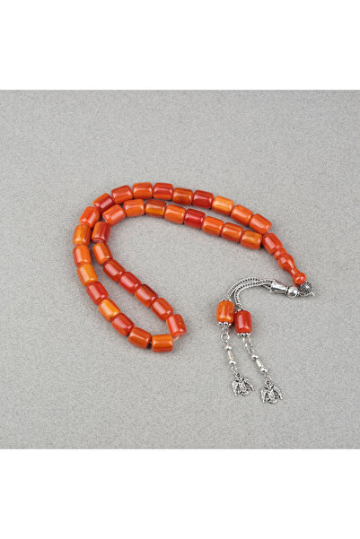 LapisDo Κεχριμπάρι Αλπάκα Με φούντες Κάψουλες Κομμένες 9x11mm - Ανοιχτό Καστανί