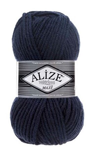 Alize Superlena Maxi Dark Blue 1 Piece Collar: 58