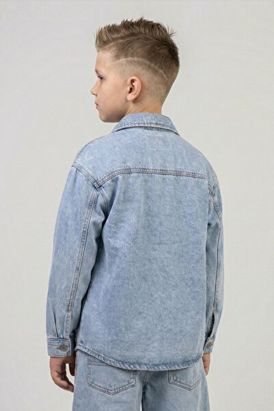 DMB BOYS & GIRLS Men's Denim Shirt 26Ydmb7537