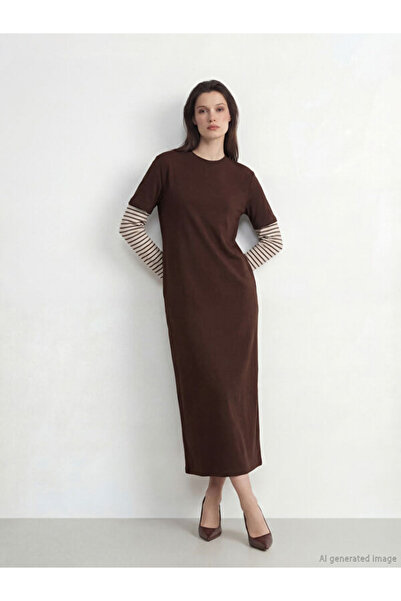 LC Waikiki Sparkling Choices from Shining Store Zero Roba Collar Striped Swea...