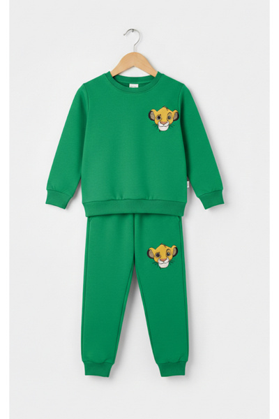 MİLANO KİDS طقم علوي وسفلي للأولاد من القطن