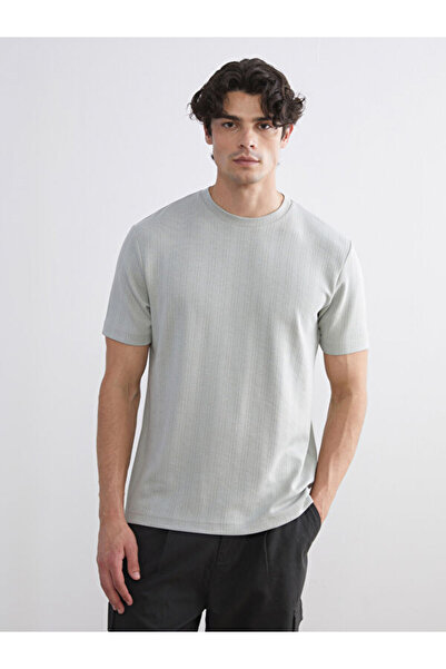 LC Waikiki Sparkling Choices from Shining Store Zero Roba Collar Men's T-Shirt
