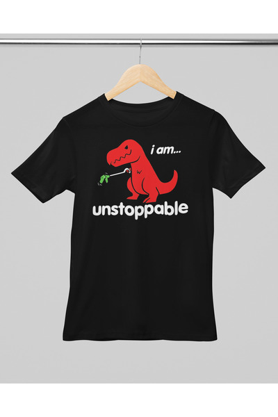Generic (Unbranded) Tricou Malfini „I Am Unstoppable” din bumbac - Mărimea L