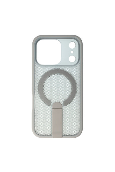 SEP TPU+PC 3D Grid Apple iPhone 17 Pro Gray case