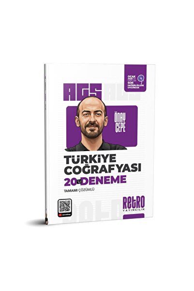 RETRO YAYINCILIK 2026 Meb Ags Coğrafya 20 'li Deneme Retro Yayınları