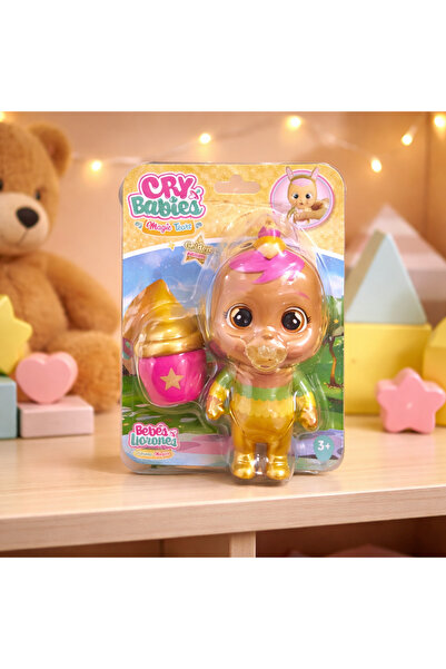 Cry Babies Papușa Magic Tears – Golden Edition, Bebé Llorones, 3+