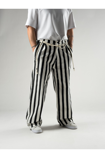 COCOPELLI Striped baggy men's jeans coc2800