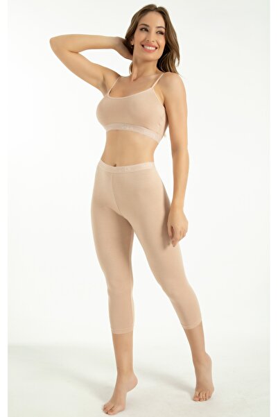 Love Dream Underwear Γυναικείο κολάν από μπαμπού κάπρι, μαλακό και ελαστικό.