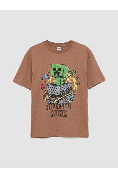 LC Waikiki Sjajni izbori Minecraft majica za dečake sa printom iz prodavnice ...