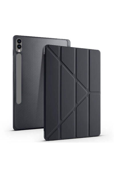 Dexmon Zore Tri Folding Tablet Case with Pen Compartment and Stand Compatible...