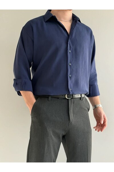 BASEL.CO Relaxed Fit Lightweight Comfortable Modal Fabric Shirt