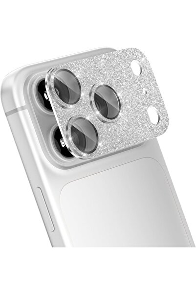 m.tk moveteck iPhone 17 Pro Max Compatible Glitter Camera Lens Protector with...
