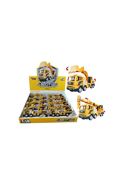 isiltikidsmoda Yh-711-54A Rubbed Metal 1:50 Yellow Crane and