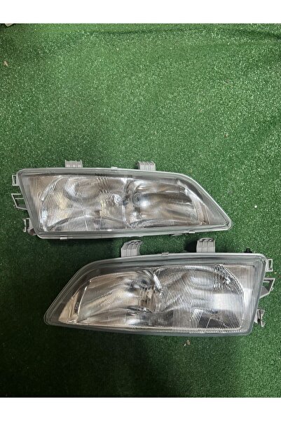 NS Nilser Auto Parts Nissan Primera P11 Sağ Sol Far ELEKTIRIKLI Takım 1996-1999