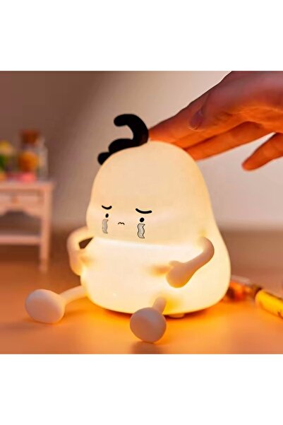 Coverzone Yumuşak Silikon Chubby Mini Gece Lambası Ayarlanabilir Işık Çocuk Y...
