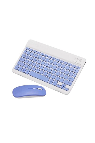 MASLİNG 2in1 Tüm Cihazlara Uyumlu Bluetoohlu Klavye ve Mouse seti Kablosuz kl...